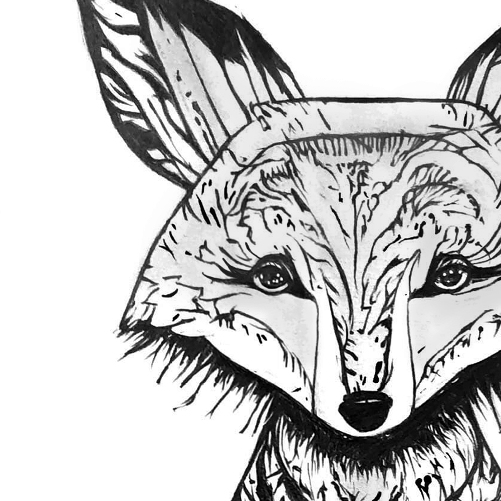fox print